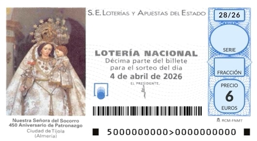 Décimo 11711 ganador de la lotería nacional del sabado 04 de abril