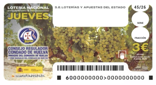 Décimo 99242 ganador de la lotería nacional del jueves 04 de junio