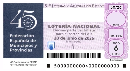 Décimo de Lotería del sábado 2026 00000